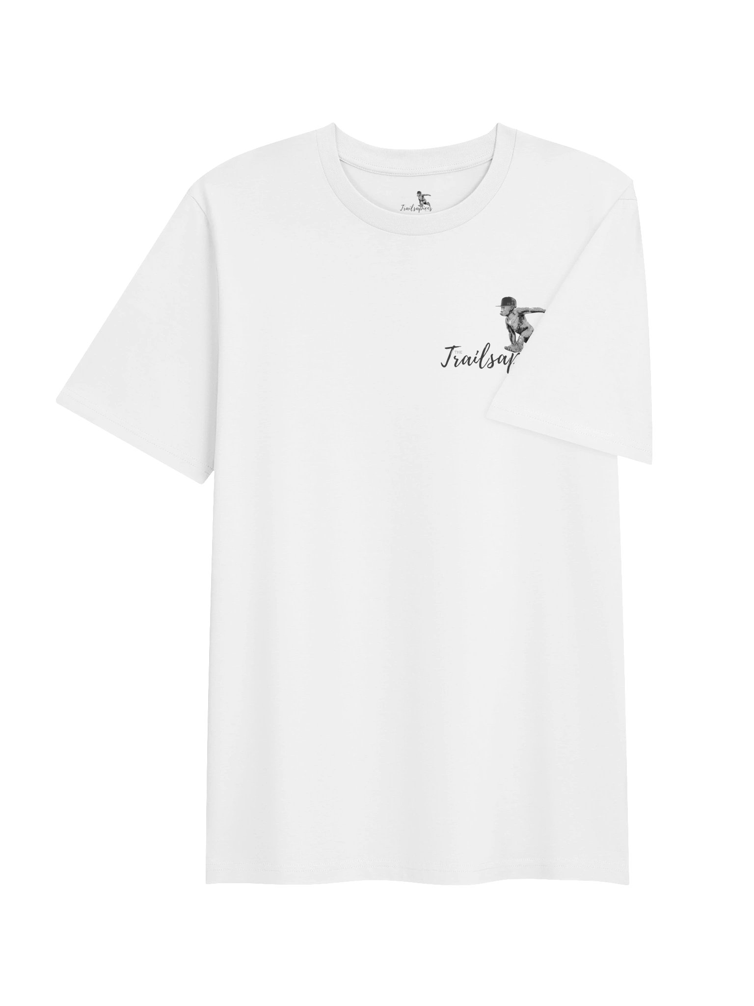 ECO-Friendly & Organic Premium Quality T-shirt with Trailsapiens logo (Midweight fabric (5.3 oz) product image (5)