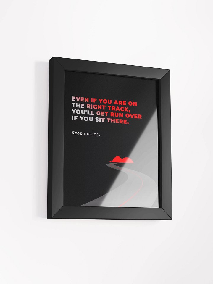 Motivational Wall Art, Wood Framed Poster product image (22)