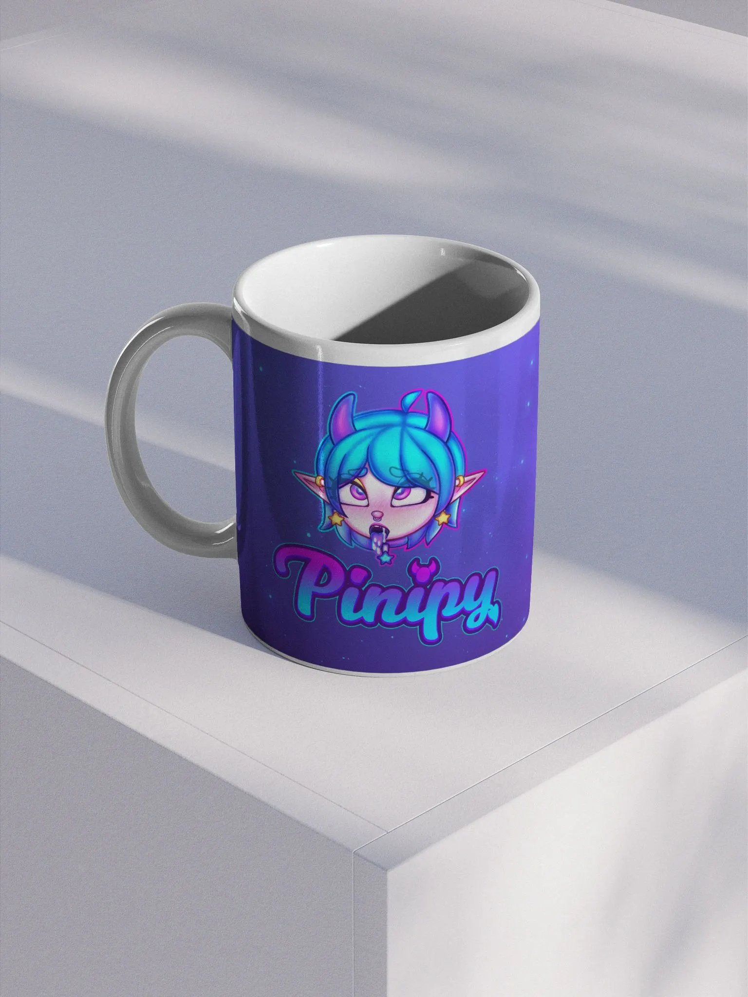 Pinipy Graphic Glossy Mug product image (2)