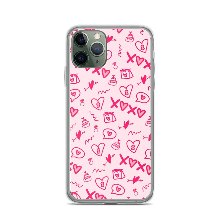 Pink Aesthetic Clear Case for iPhone product image (2)