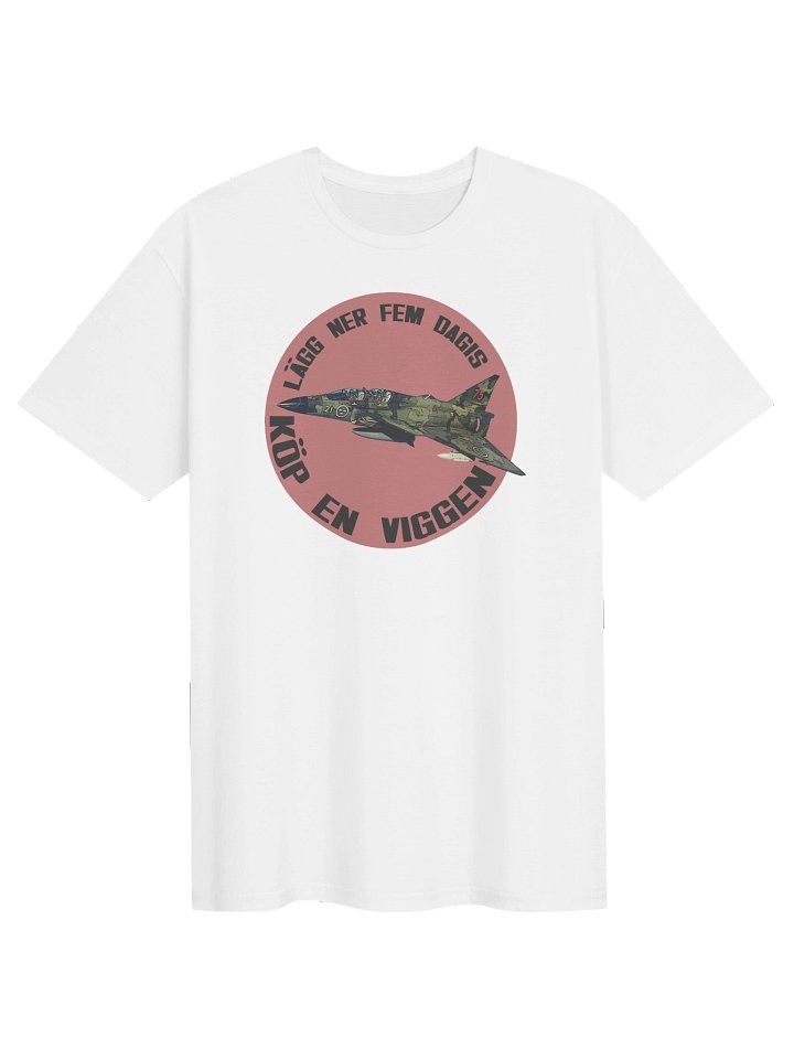 Lägg ner fem dagis - köp en Viggen (Herr T-shirt) product image (3)