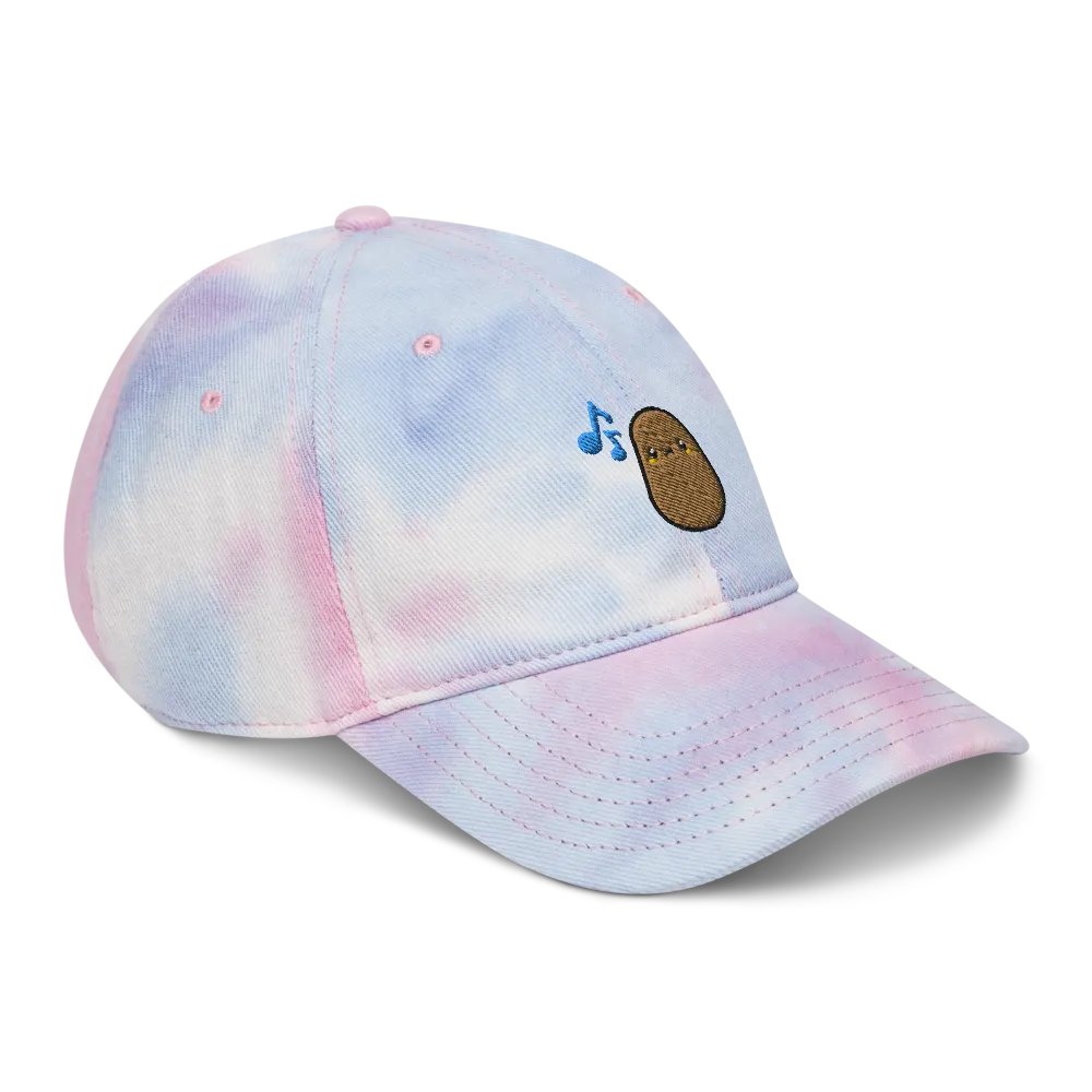 Embroidered Singing Potato Tie-Dye Hat product image (45)