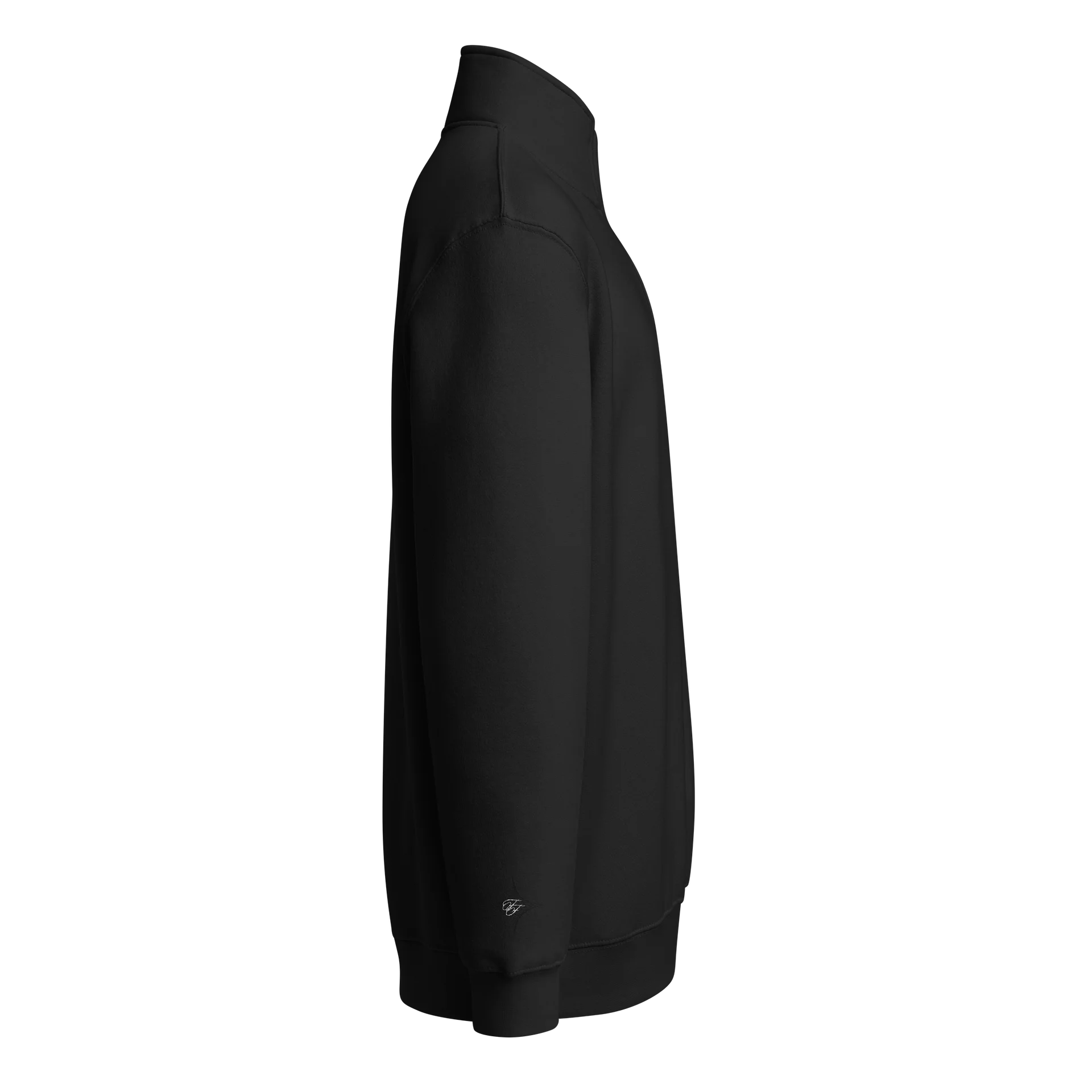 F&F Premium Quarter Zip Sweatshirt (BLK) product image (4)