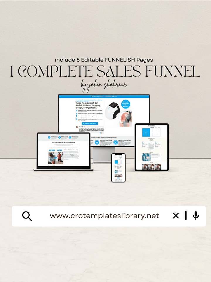 1 High Converting Funnelish Sales Funnel Template product image (1)