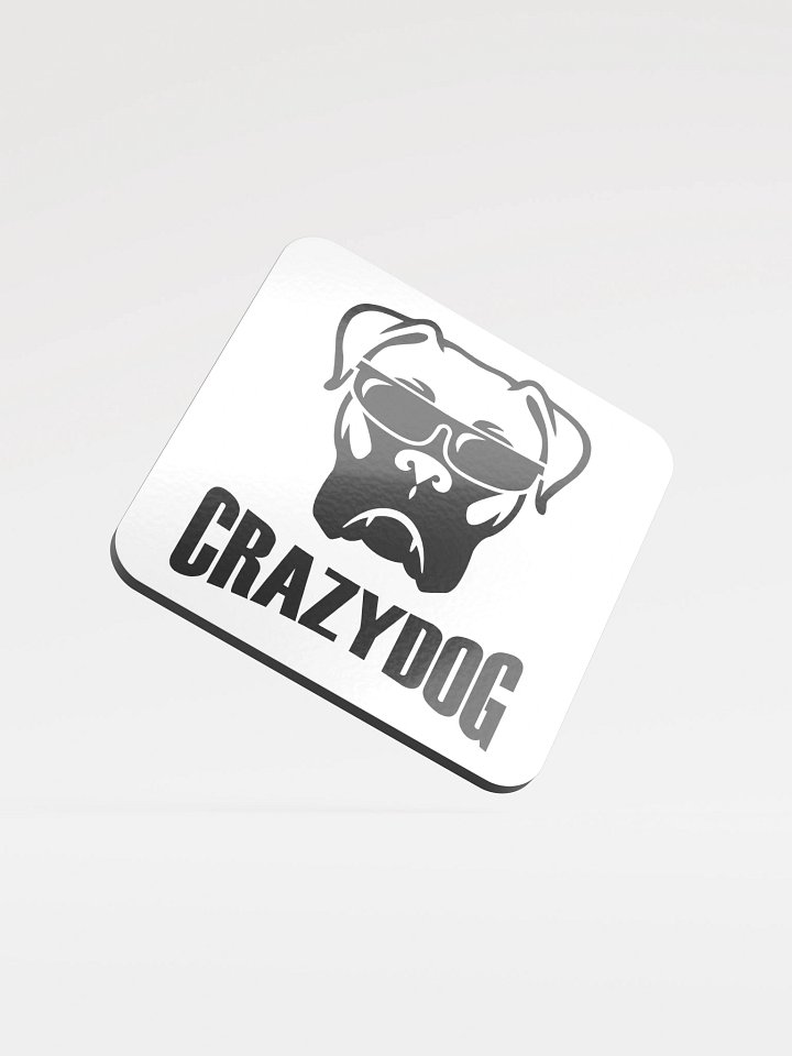 CrazyDog Glossed Cork Coaster product image (1)