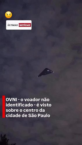 Un Ovni vu au dessus du Brésil, abonnez-vous pour en savoir plus