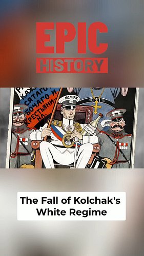 He turned down 100,000 troops rather than let Russia break apart. ❄️🪖

Admiral Kolchak, Supreme Ruler of the Whites, refused ...