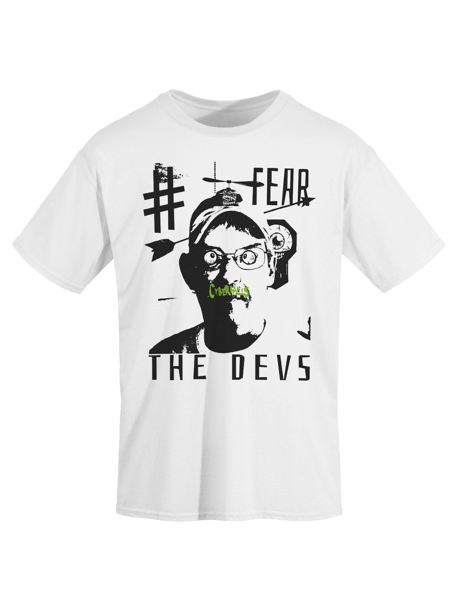 FEAR THE DEVS HEAVYWEIGHT T-SHIRT product image (2)
