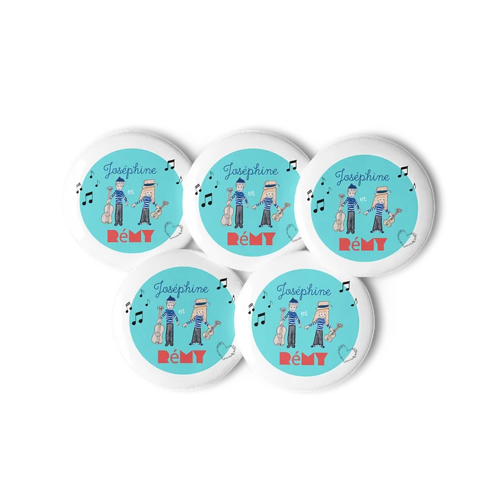 Melodic Duo Pin Button Set product image (2)