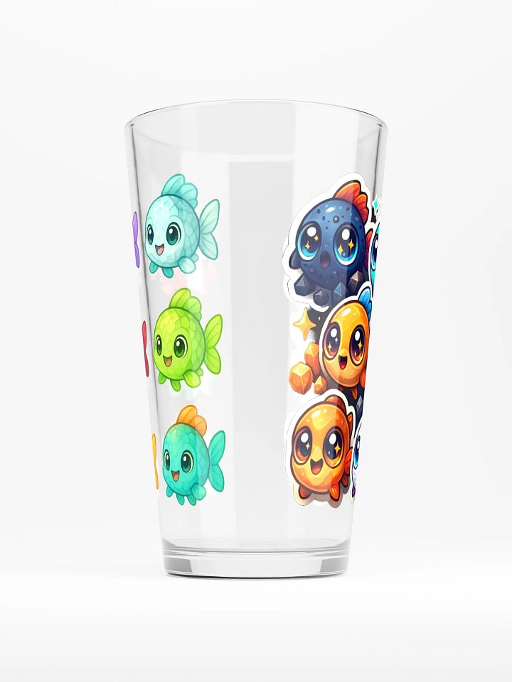 Rock/Crystals Fish Shaker Pint Glass product image (1)