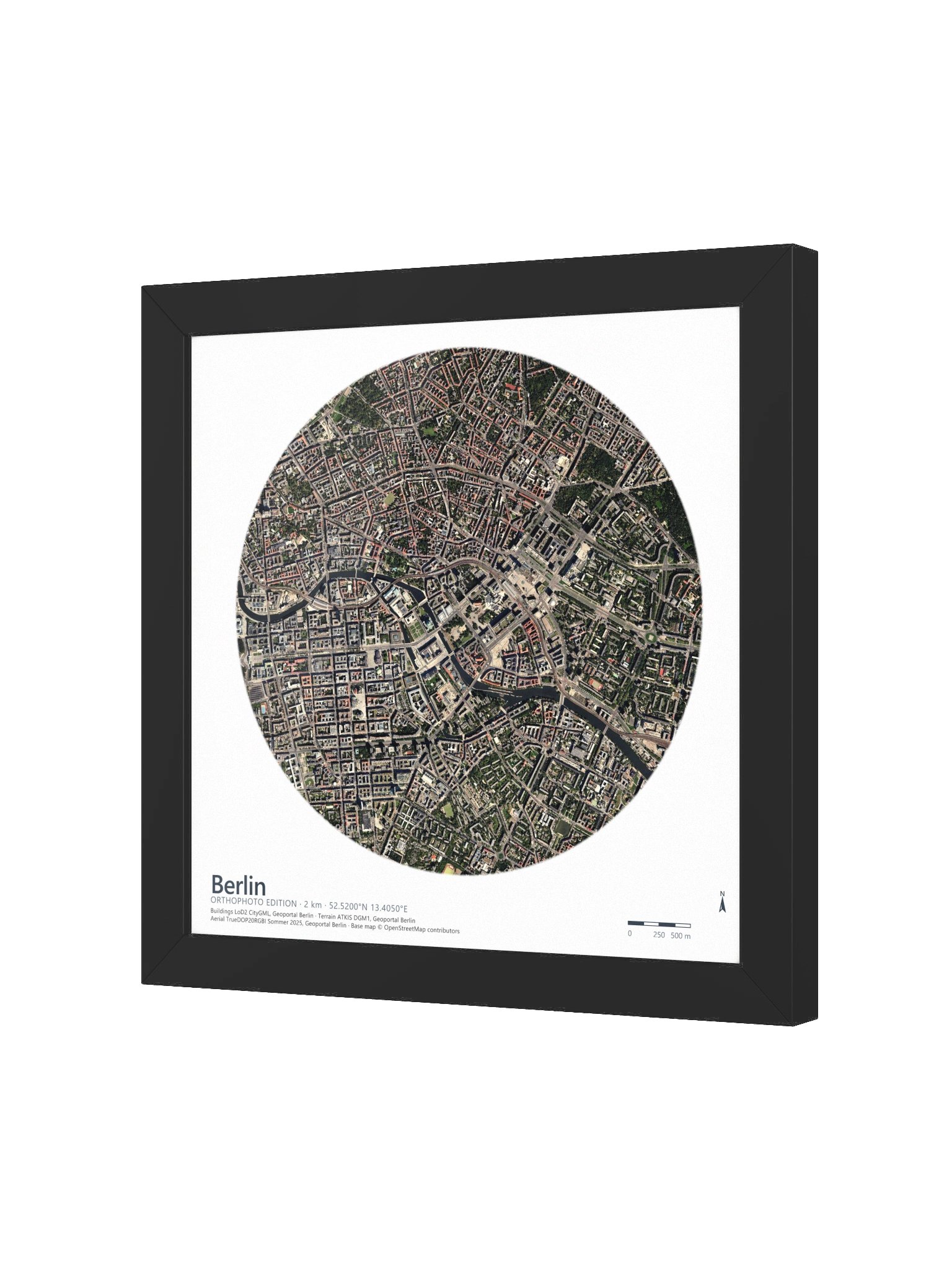 Berlin: 3D Aerial City Map product image (9)