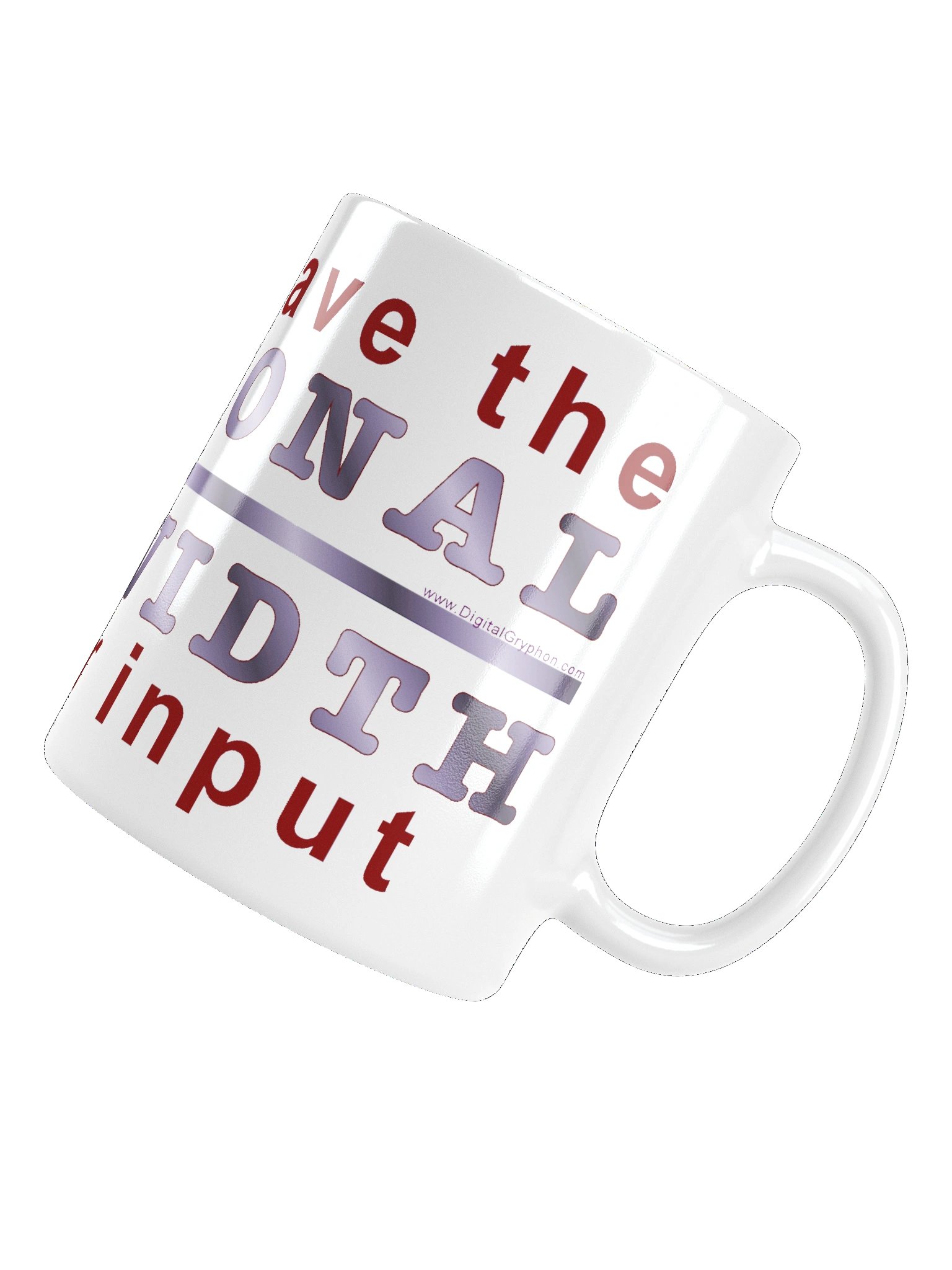 Emo Bandwidth White Mug product image (15)