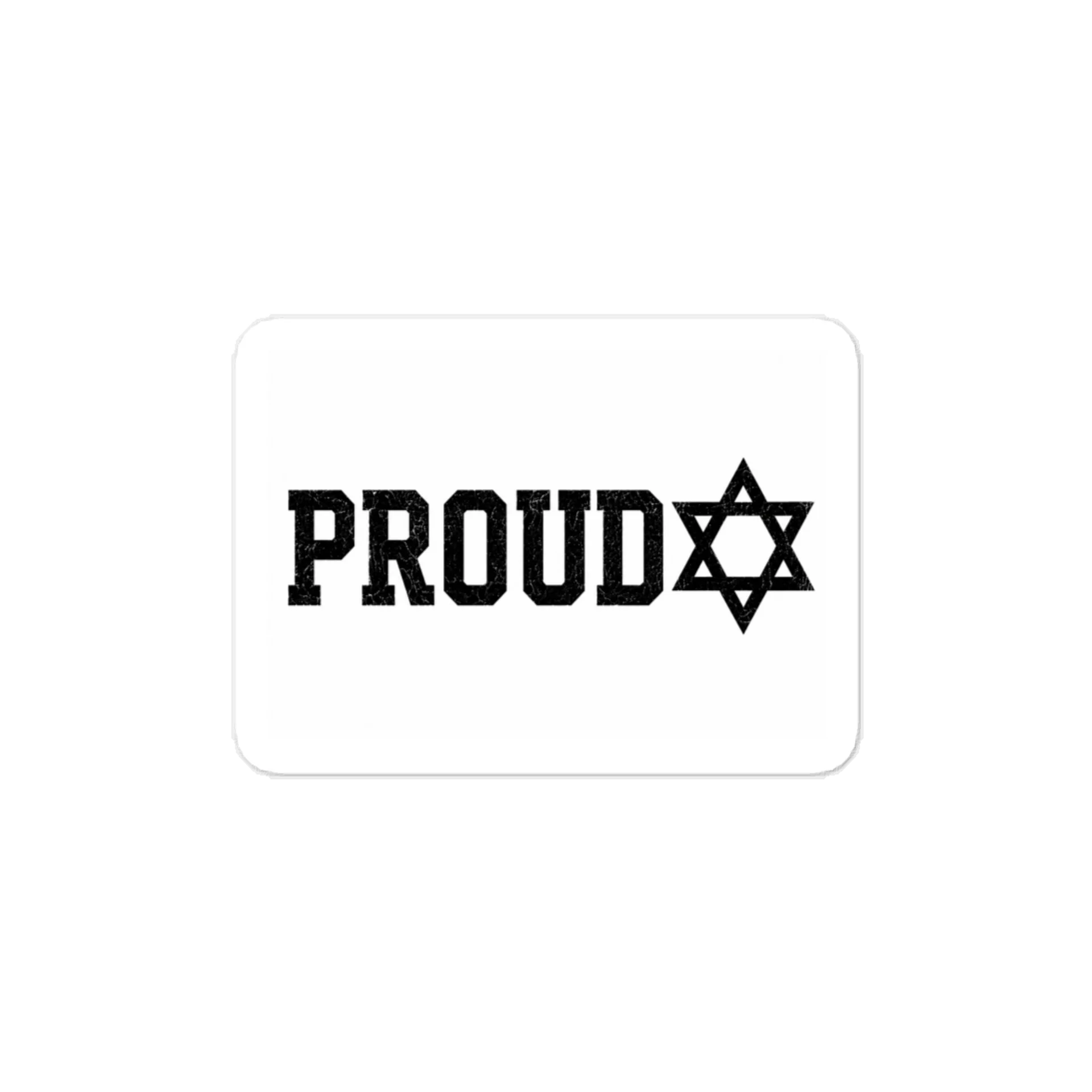 ׳PROUD׳ Sticker✡️ product image (1)