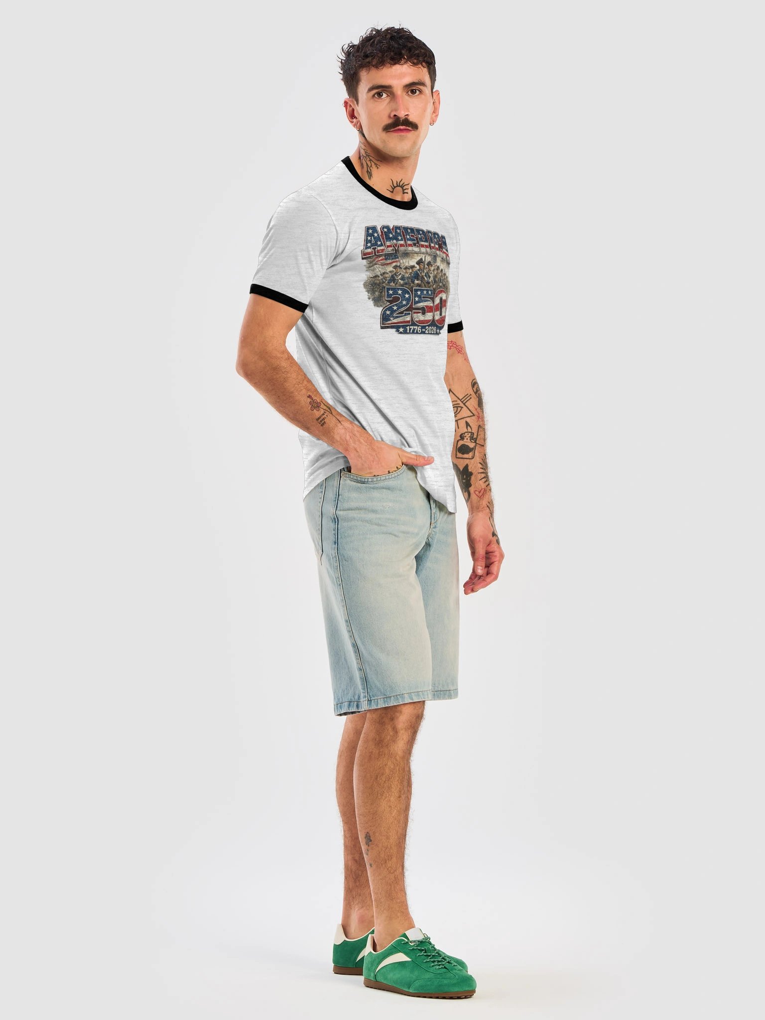 AMERICA 250 Ringer T-Shirt product image (31)
