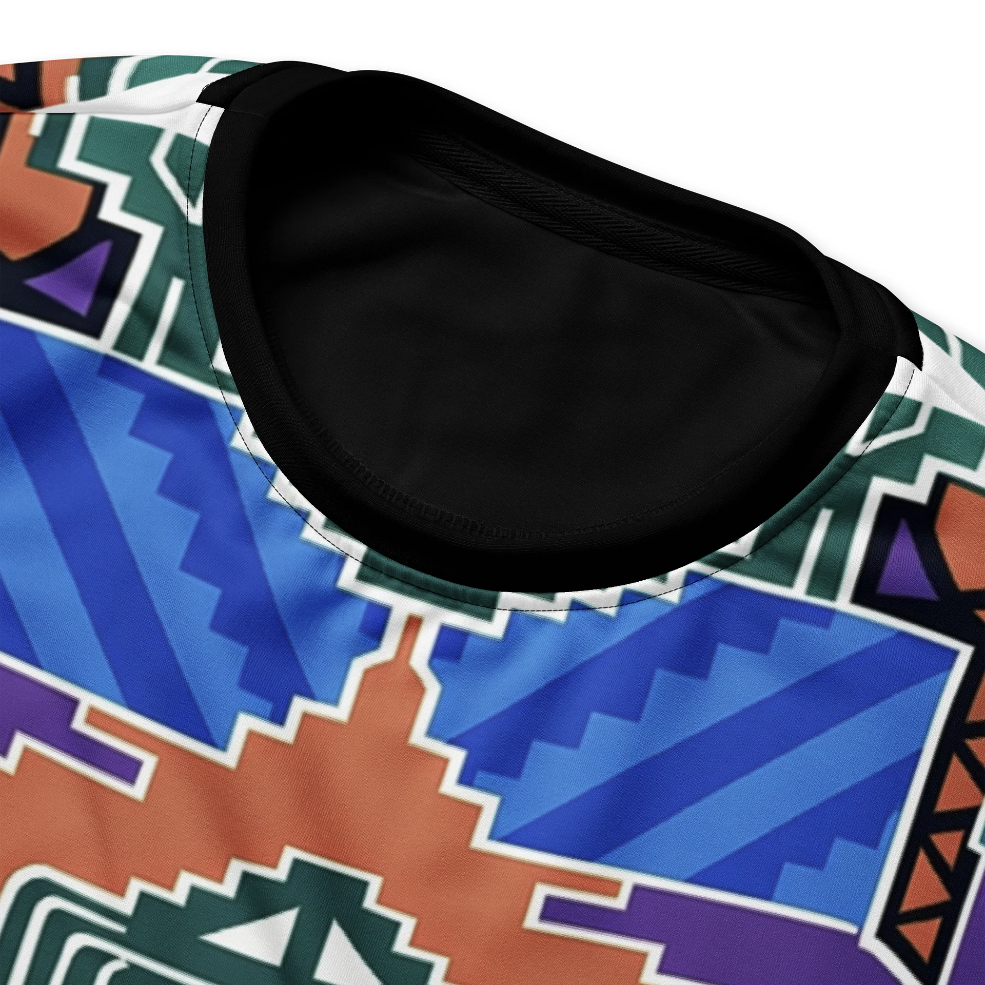 The 90s Aztec Blue/Purple Sweatshirt product image (4)