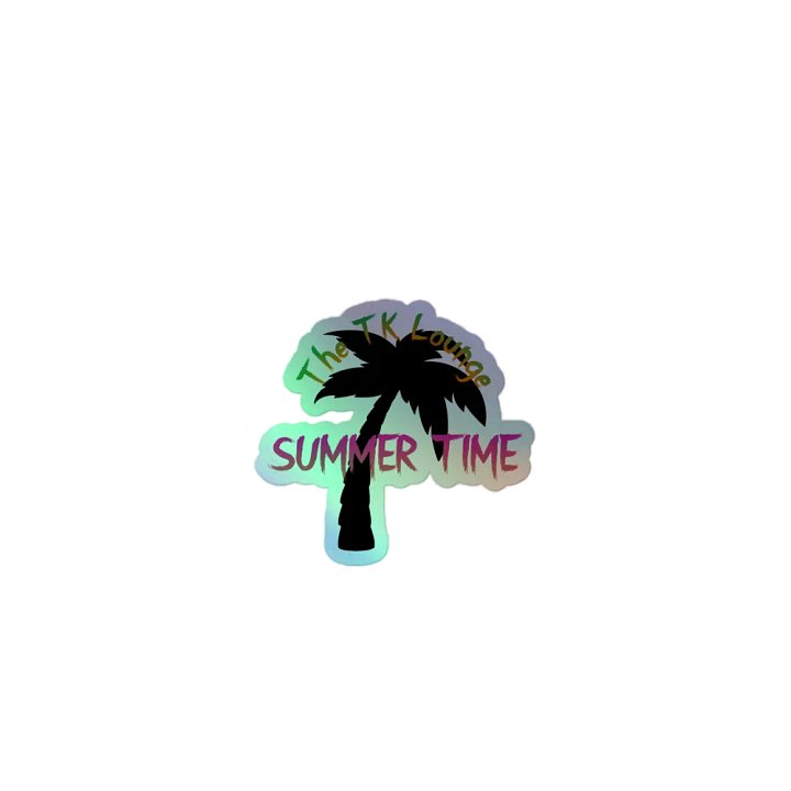 TKL Summer Time - Holographic Sticker product image (1)