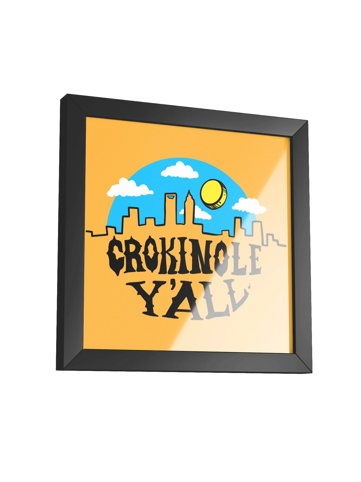Crokinole Y'all Print product image (2)