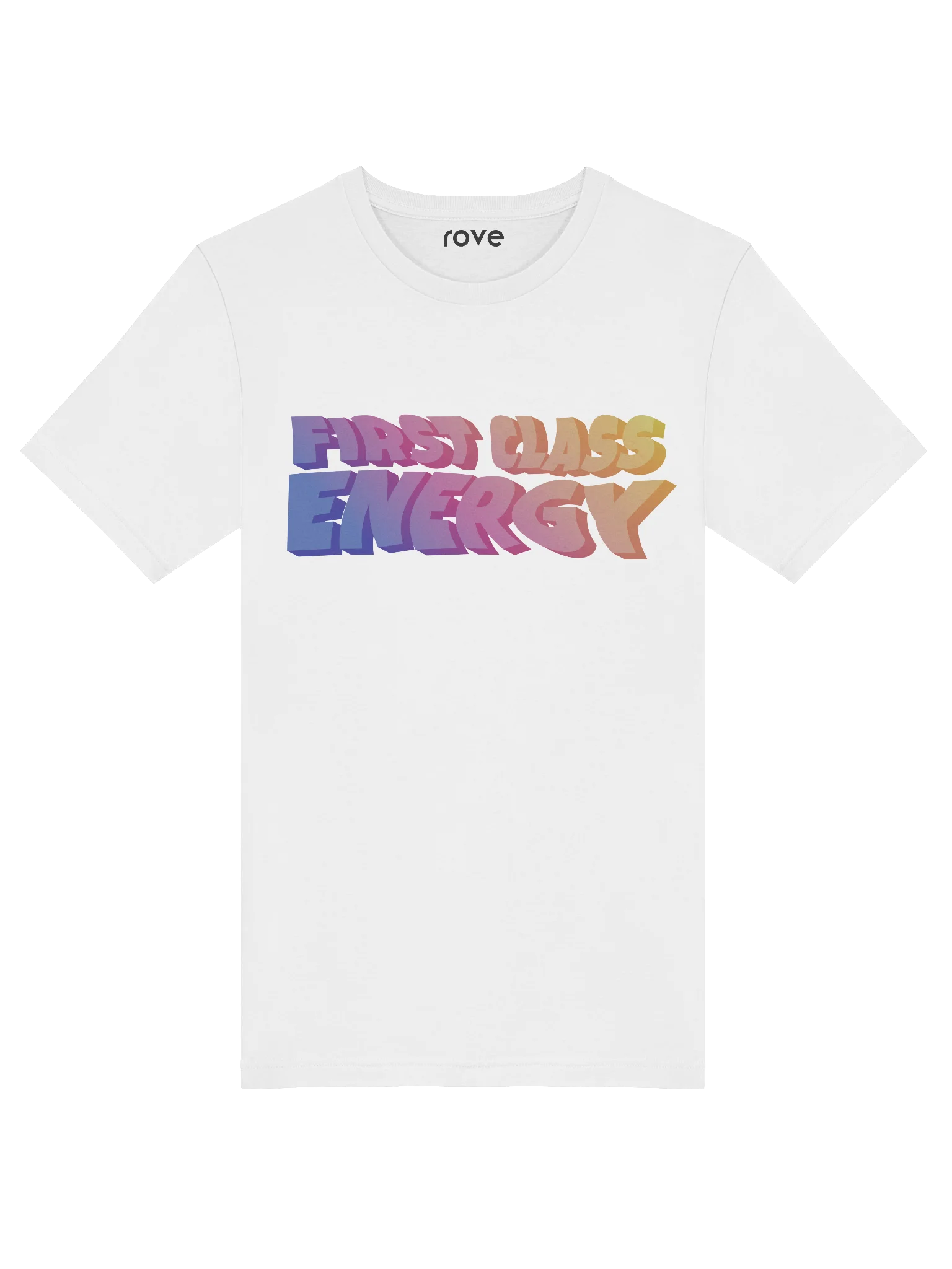 First Class Energy Tee, White product image (5)