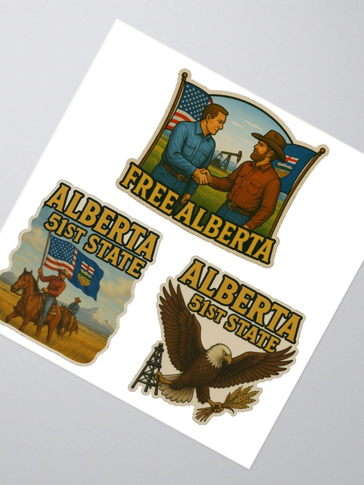 ALBERTA 51ST STATE STICKERS product image (2)