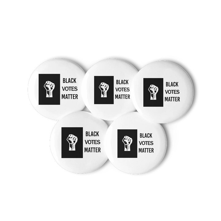 Black Votes Matter Set of Pins product image (3)