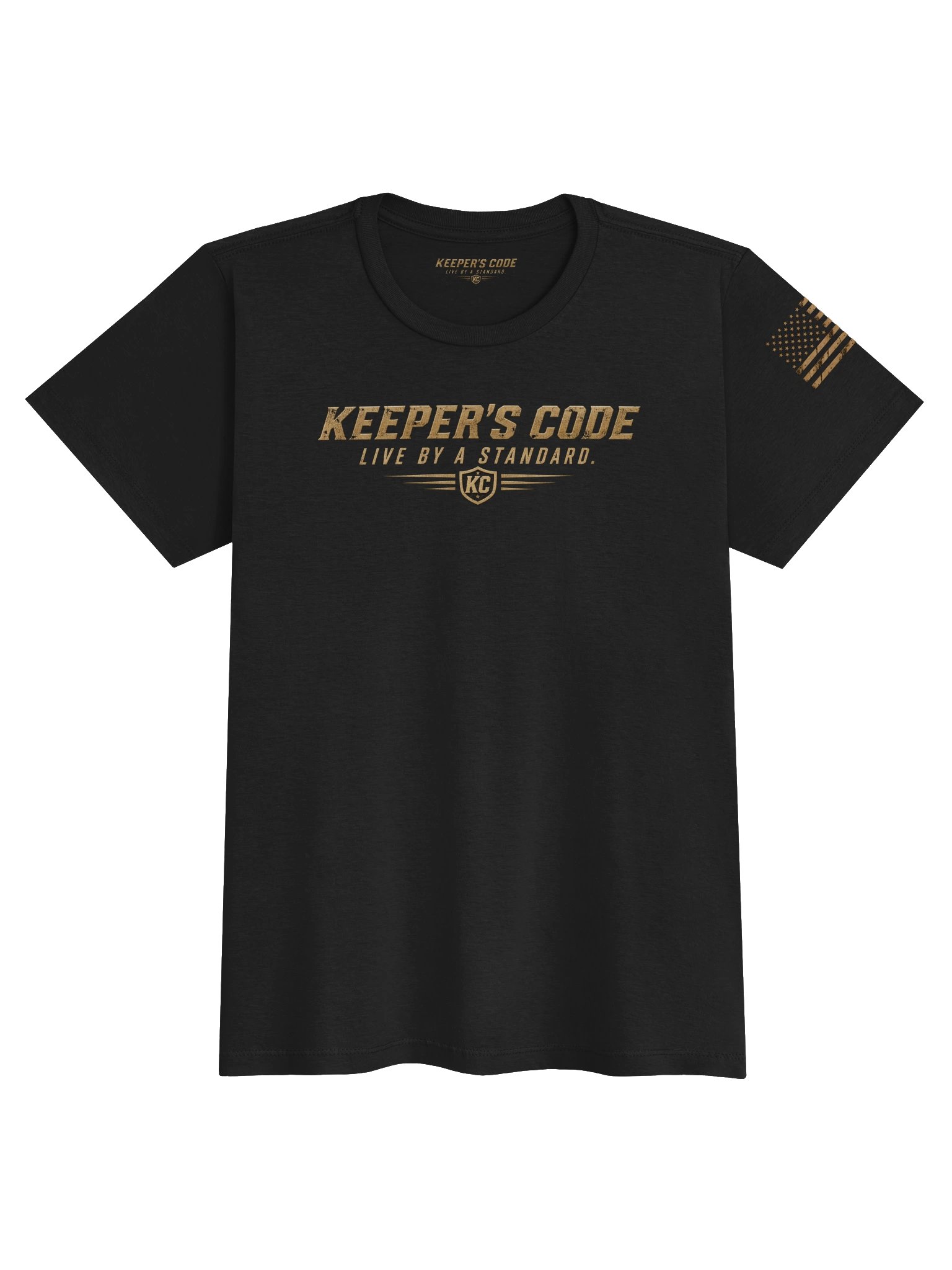 Keeper’s Code™ Women’s Don’t Tread on Me Patriotic T-Shirt product image (3)