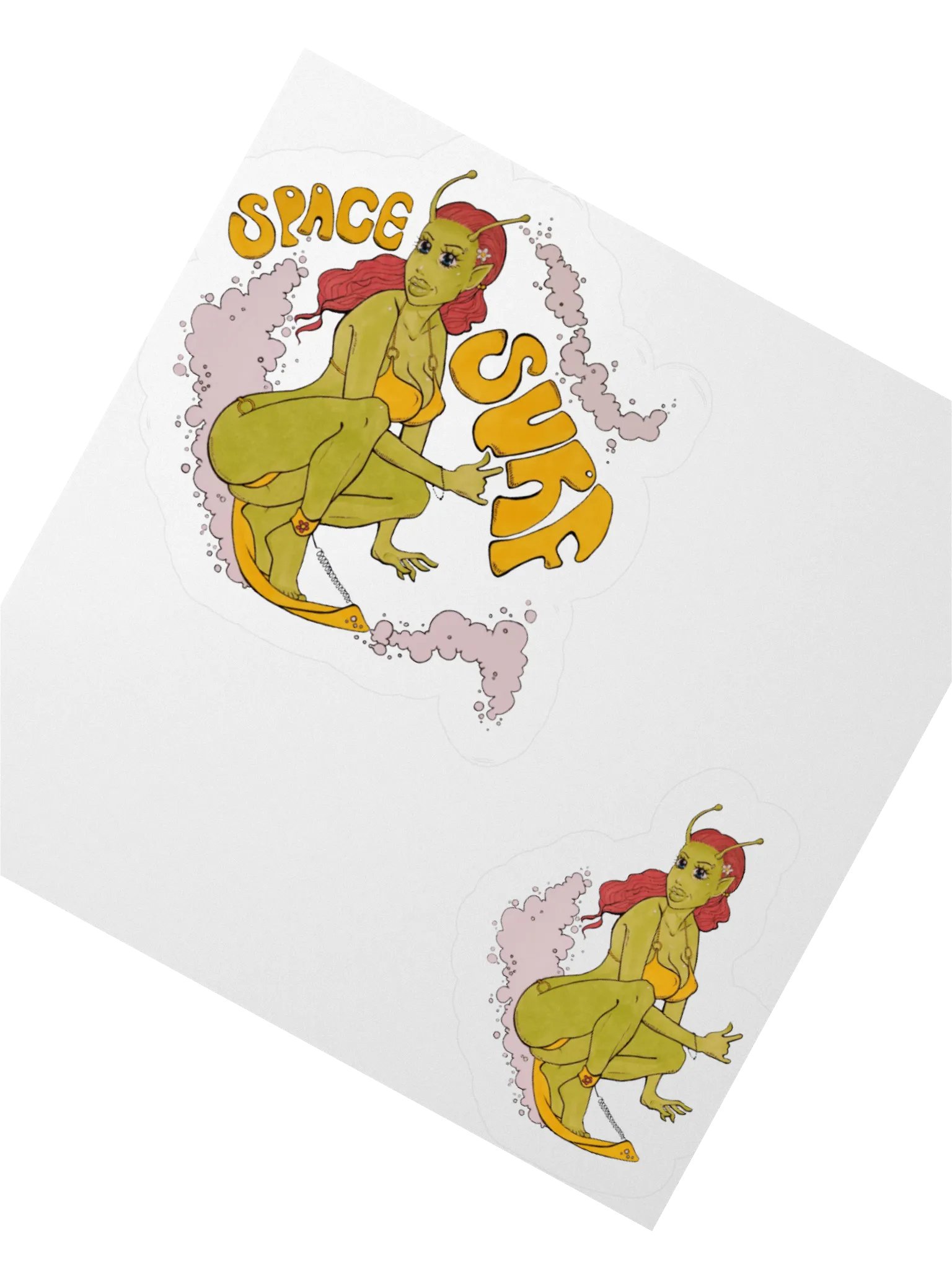 Pinuptober day 28 small stickers product image (2)