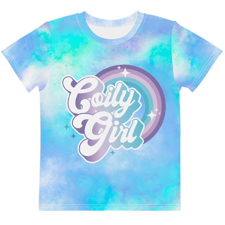 Coily Girl Tie-Dyed Tee (Kids) product image (1)