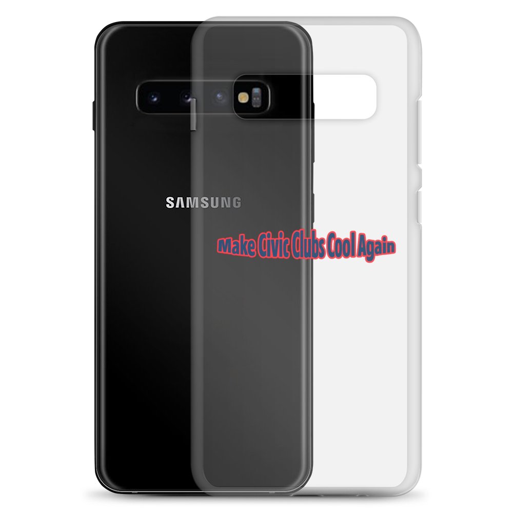 Make Civic Clubs Cool Again™ Clear & Cool Samsung® Case product image (2)