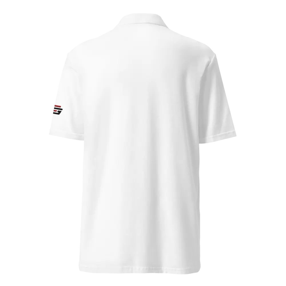 DCT Shadow Wing Polo Shirt White/Red product image (10)