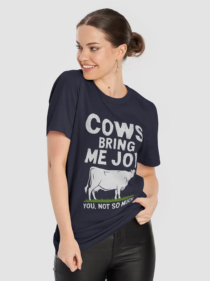 "Cows bring me joy" t-shirt product image (12)