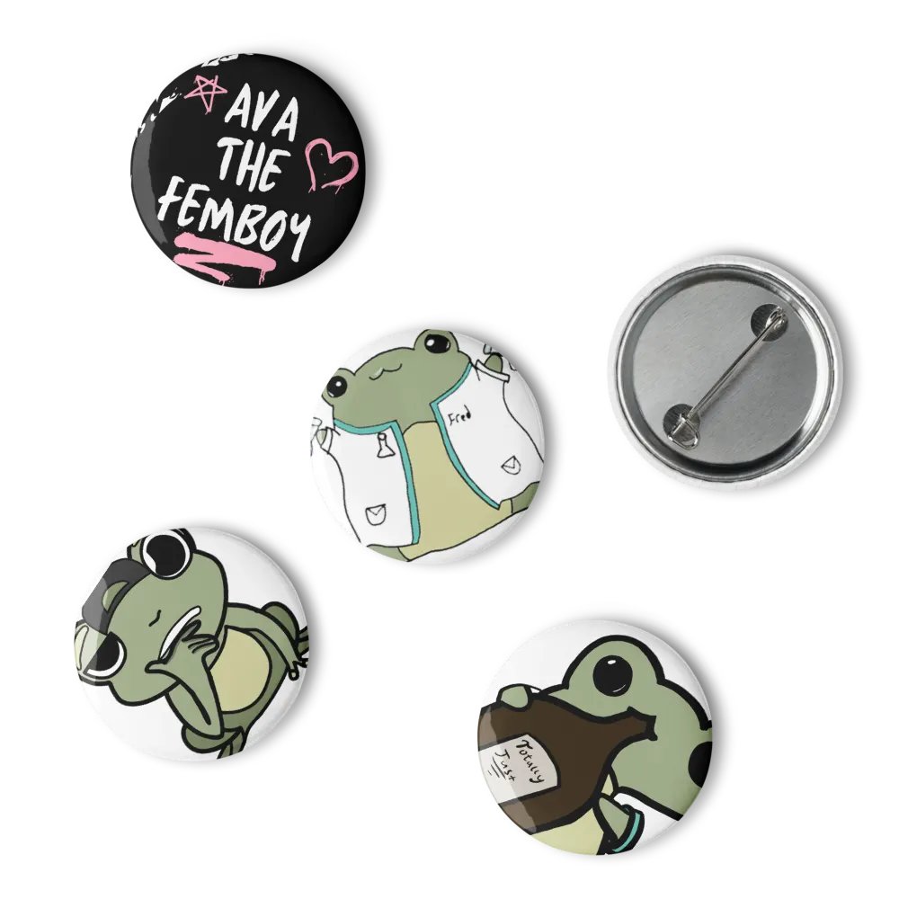 Frogtopia Buttons! product image (6)