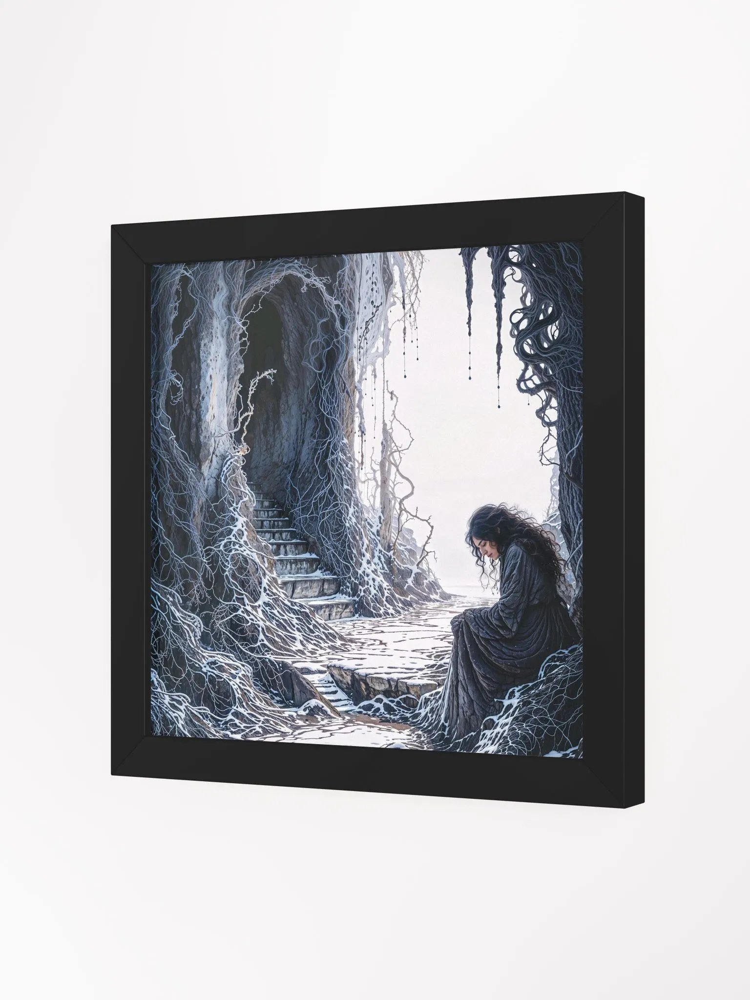 Frozen Reverie Framed Print product image (12)