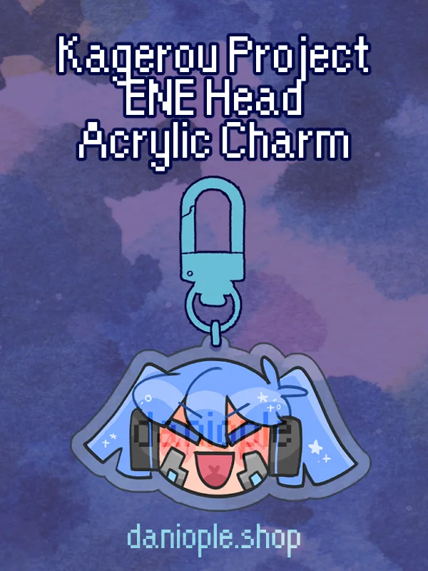 Kagerou Project - ENE Head Acrylic Charm (PRE-ORDER) product image (1)