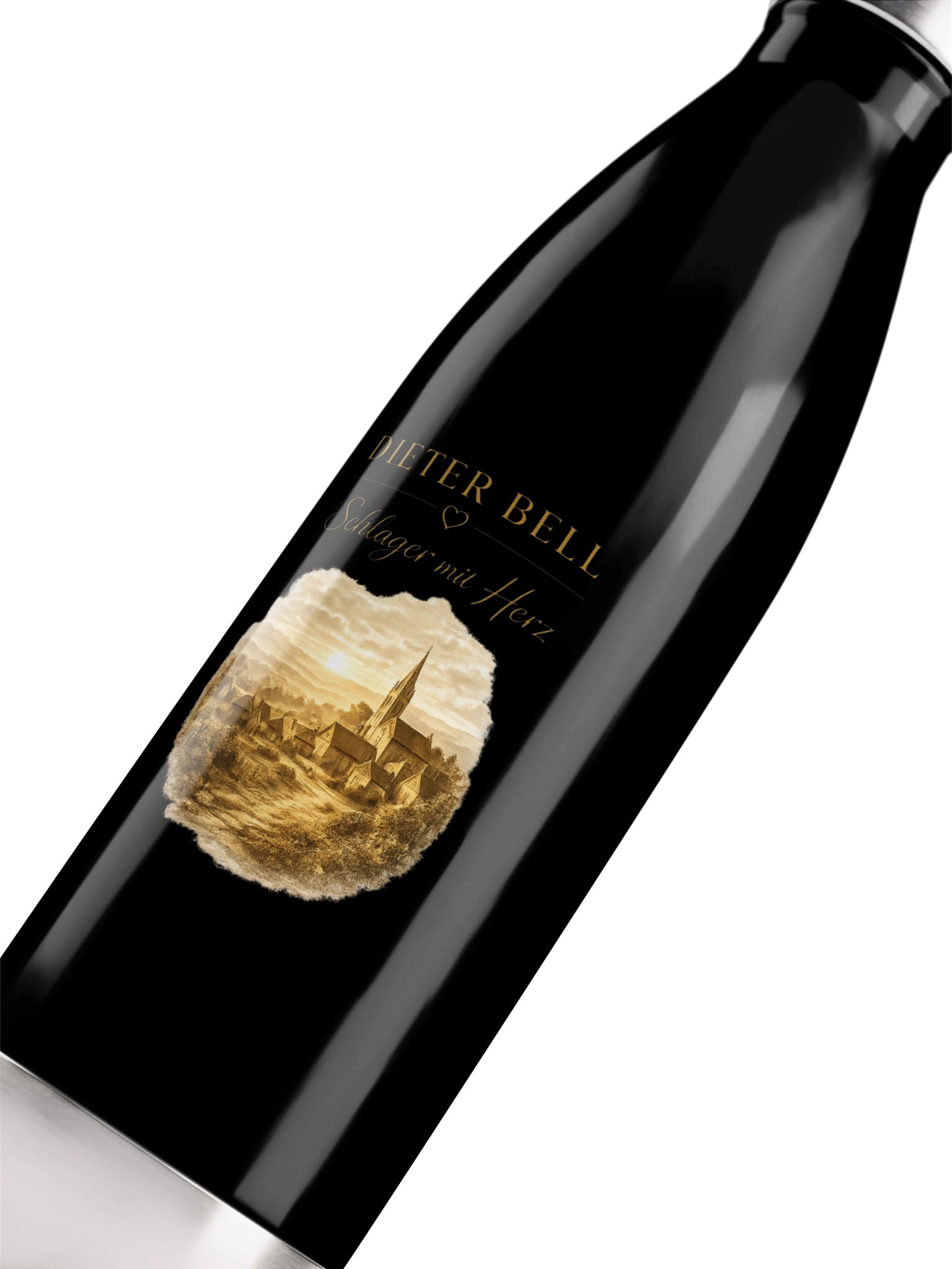 Dieter Bell – Schlager mit Herz Edelstahl-Trinkflasche product image (5)