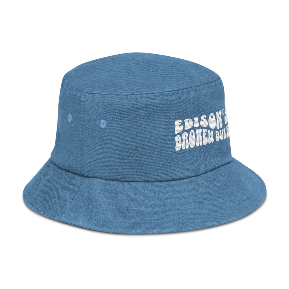 Edison's broken bulb - Colored (Denim Bucket Hat) product image (3)