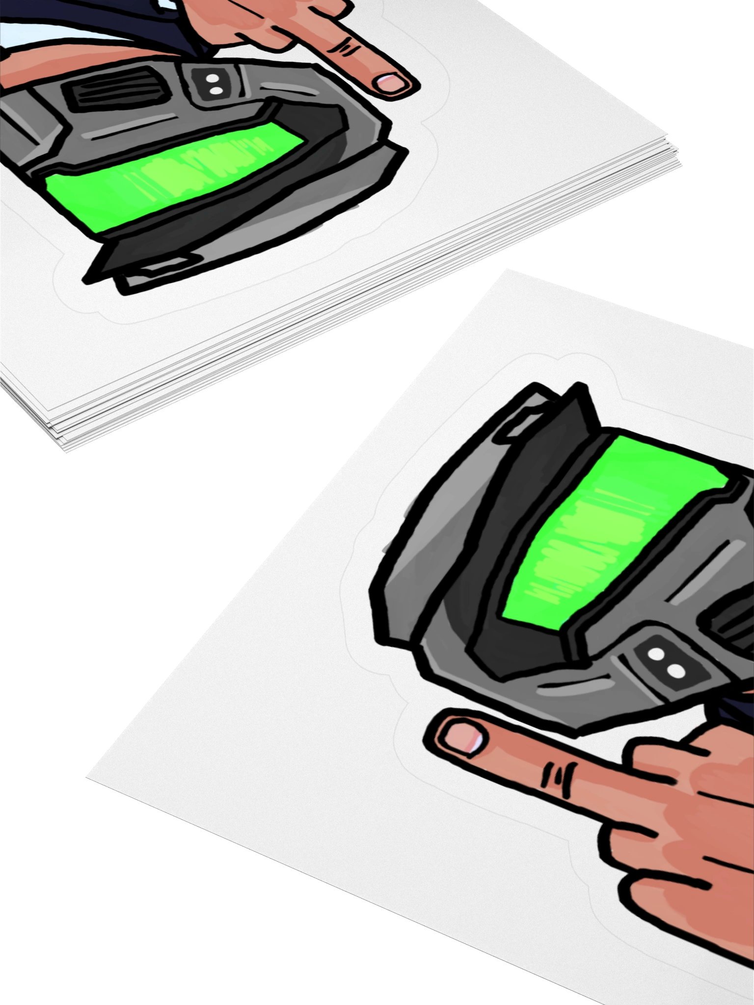 Flipped by Buddy Sticker product image (4)