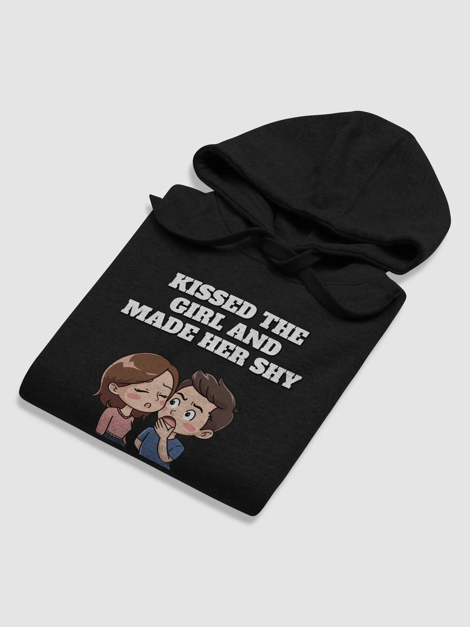 Kissed The Girl And Made Her Shy - Nursery Rhythm Parody Hoodie product image (41)