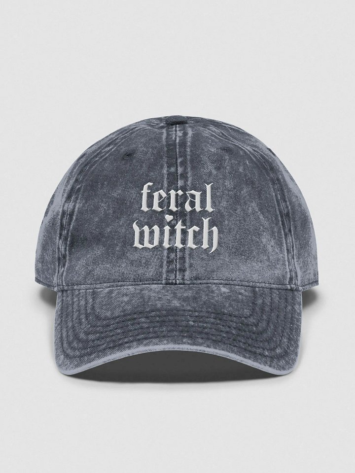 FERAL WITCH ⚔️ Vintage Dad Cap product image (4)