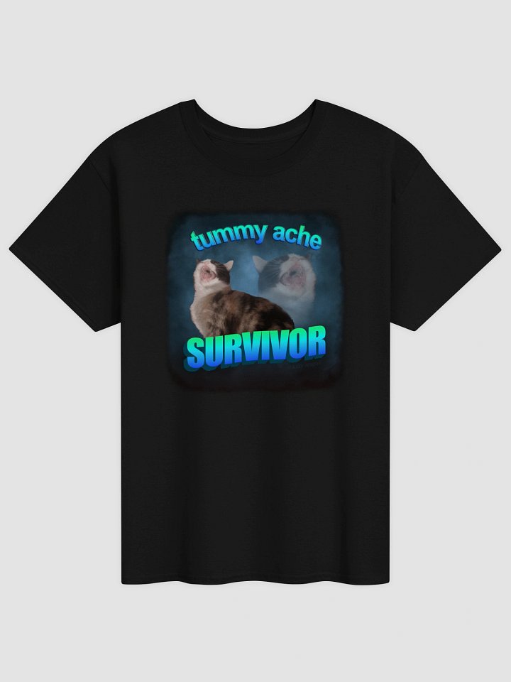 Tummy Ache Survivor - Cat T-shirt product image (1)