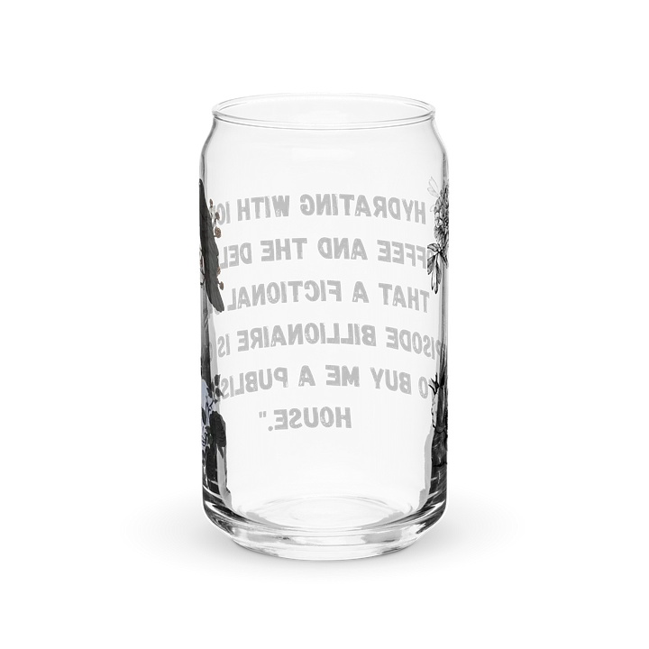 Raven & Rose Skull Can Glass product image (6)