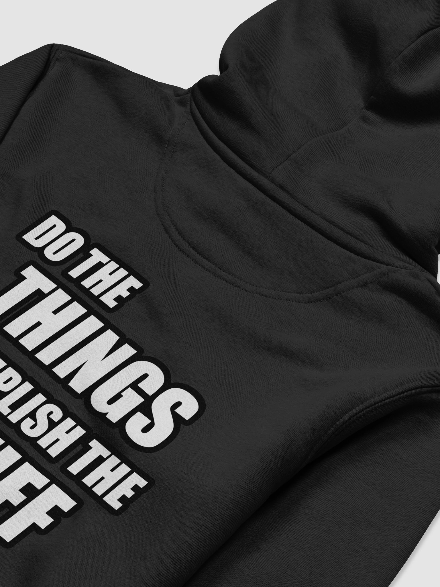 Premium Do the Things Face Hoodie product image (8)