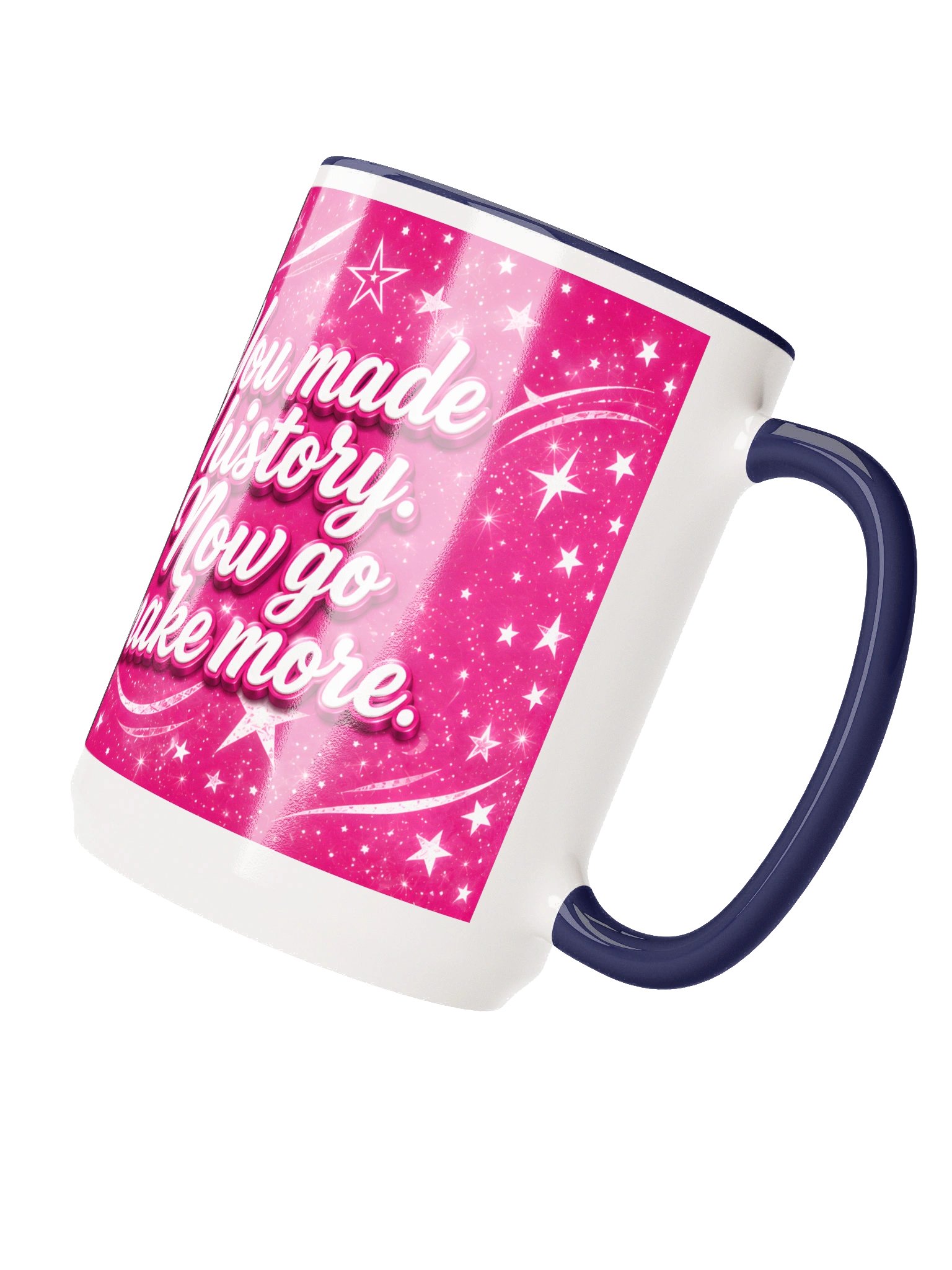 "First Generation Graduate" Graduation Mug — Pink Wrap product image (4)