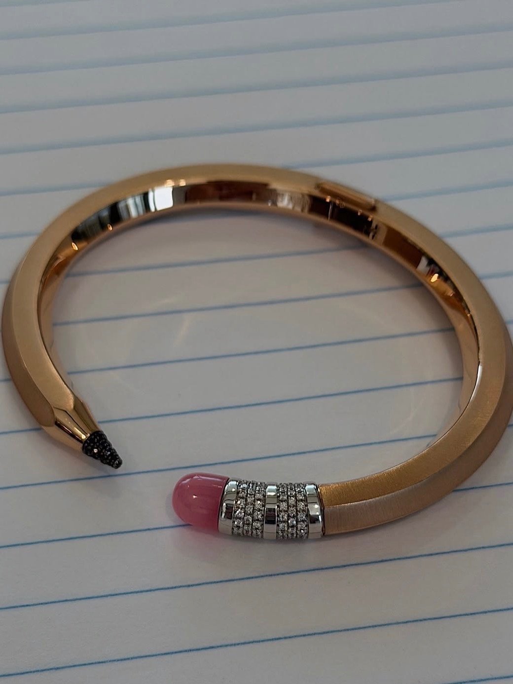 Pencil Bracelet in 18K Rose Gold product image (1)