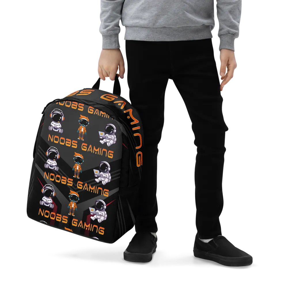 Ng text All-Over Backpack product image (7)