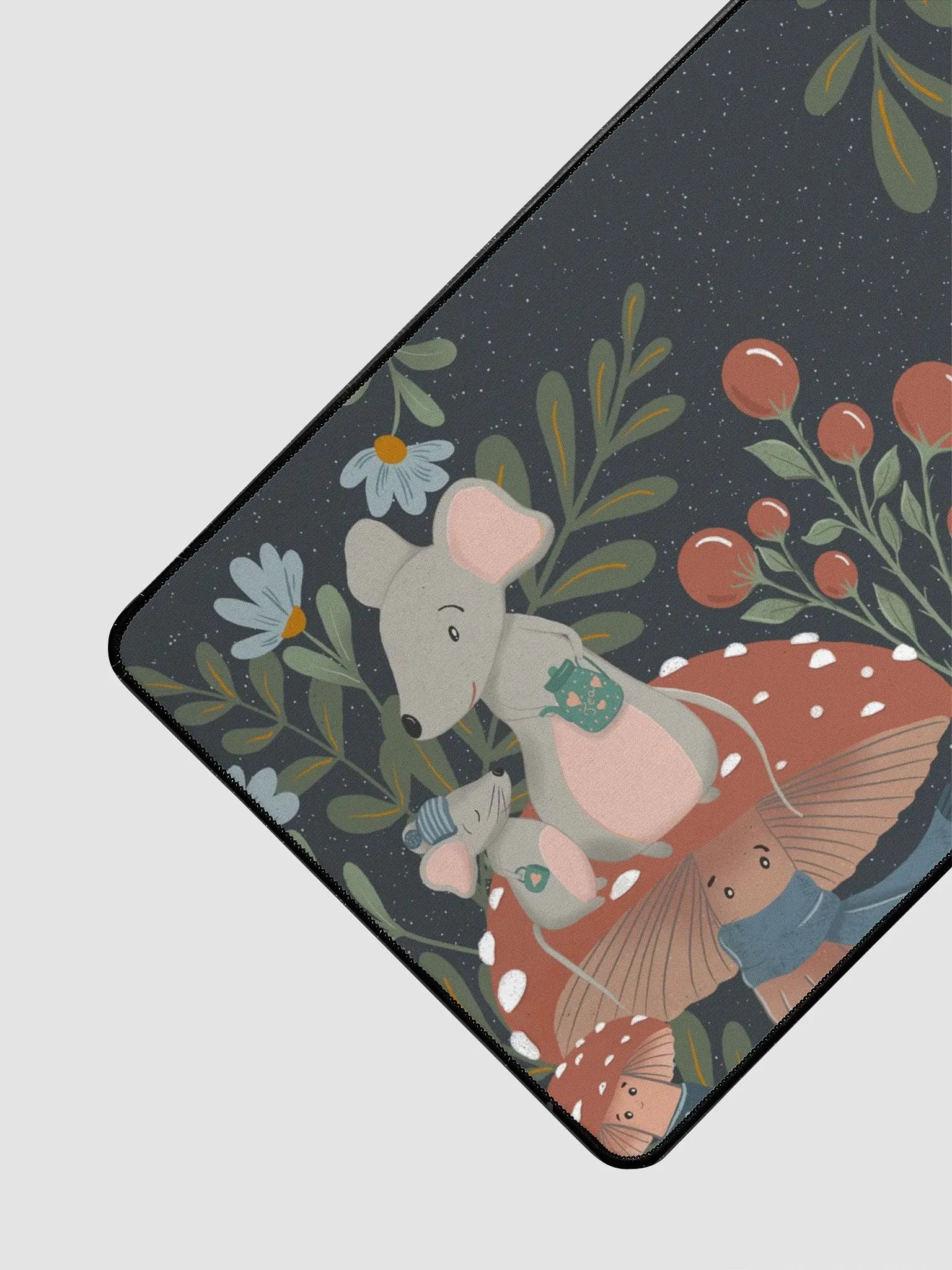 Moonlit Forest Friends Desk Mat product image (3)