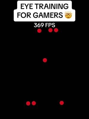 Get better Aim with this 369 FPS Eye Training Before Playing.  Professional Players on FPS Games such as PUBG, Apex Legends or Fortnite do this and their Aim in Games is Greatly Improved.  Try Watching these Videos before Playing any Video-Games for Several Days and See your Aim Improve. Stay Consistent and Boost Your Gameplay Reflexes with our Vision Training. • • #game #gaming #videogames #eye #training #aim #eyetraining #fps #balls #reflexes #skills