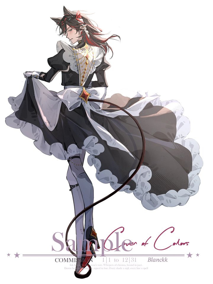 Cat Maid Libo: 7.5" Acrylic Standee product image (2)