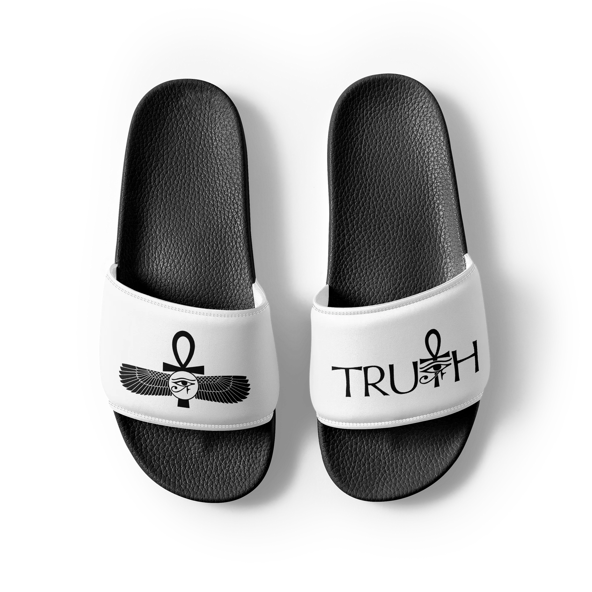 Kemetic/Ma'atian Vibes - Blackout Women's Slides product image (3)