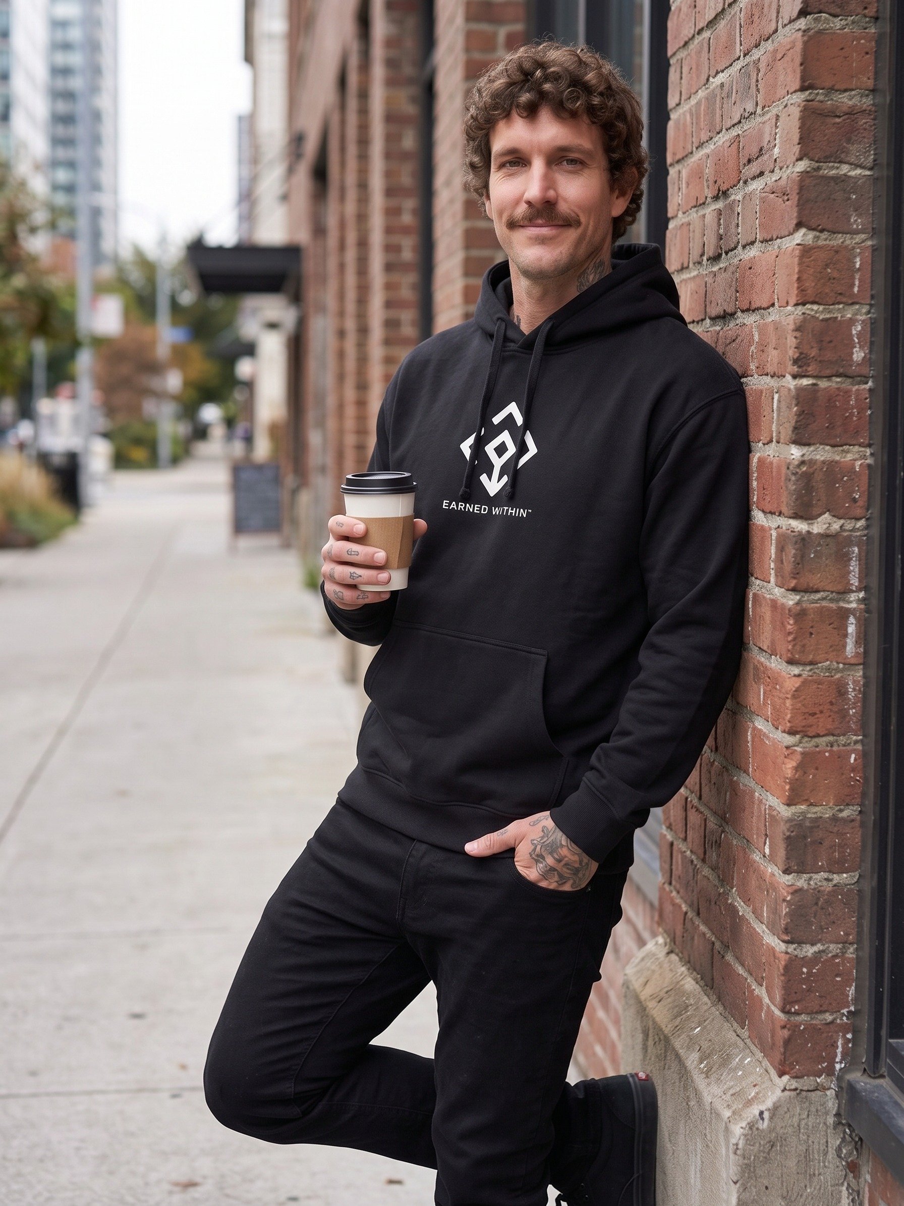 KEEP YOUR WORD HOODIE — DARK product image (8)