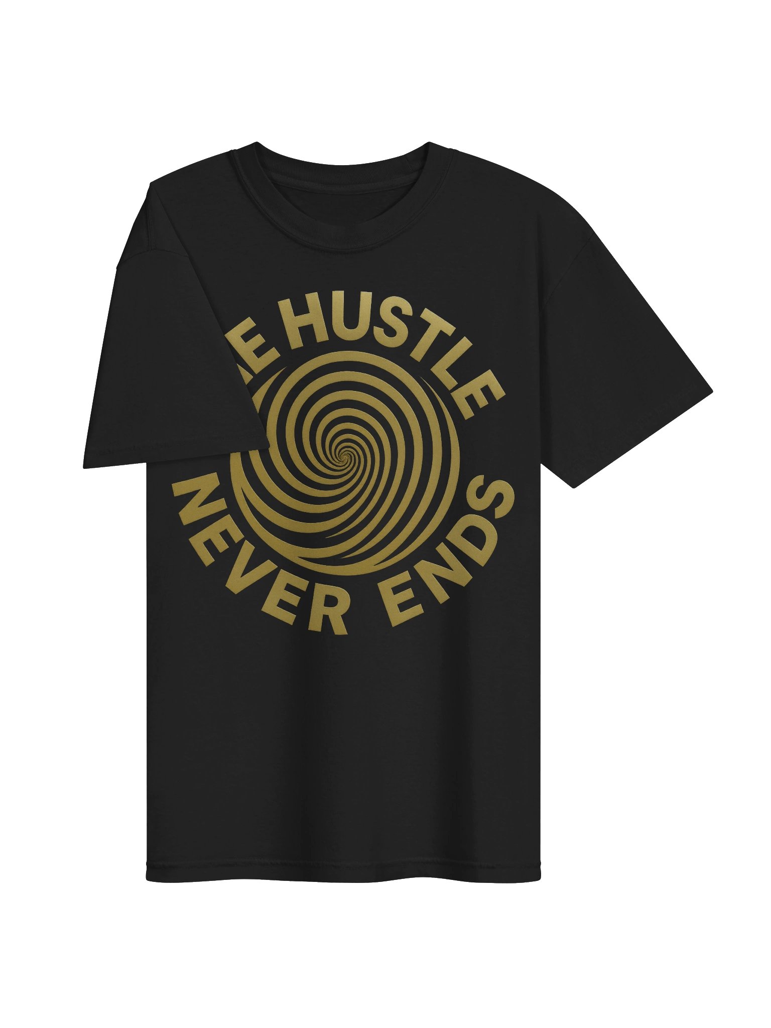 MAXMONEY Gold Spiral Hustle Tee product image (3)